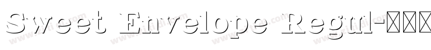 Sweet Envelope Regul字体转换